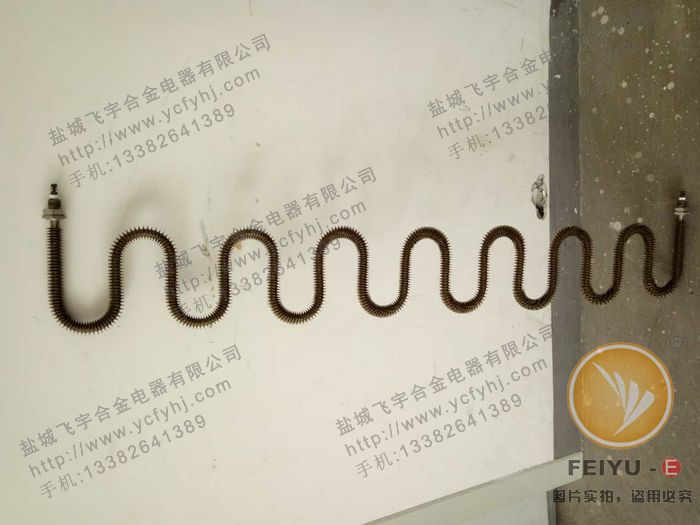 熱風(fēng)道翅片電加熱管實(shí)拍照片，盜用必究！