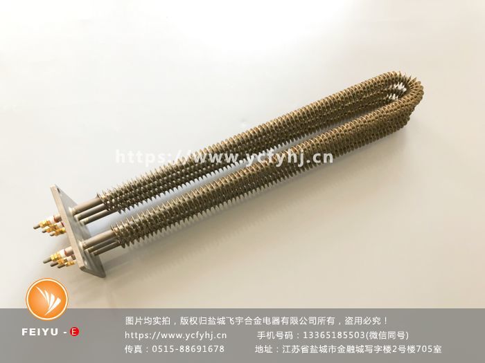 方形法蘭翅片加熱管實(shí)拍照片，盜用必究